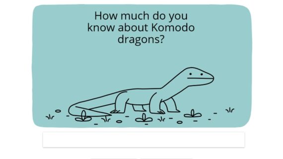 Google Celebrates 37 Years of Komodo National Park with Interactive Quiz
